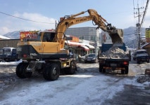 정읍시 칠보면 지역주민과 함께 제설작업 펼쳐