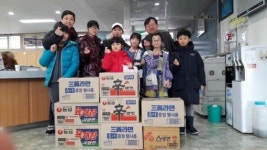 전주시 평화1동 효자태권도장 관원들 용돈 모아 이웃사랑 실천