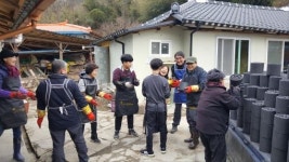 완주 동상면 사랑의 100℃ 연탄 전달