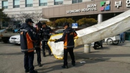부안소방서, 성모병원서 화재 대응능력 강화 소방훈련 실시