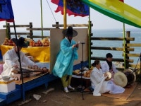 부안군 변산면 죽막동 수성당제 열려