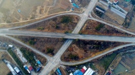 정읍시 송산교차로 4개 교통녹지대 생활권 도시숲 조성
