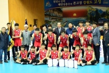 익산 남성중 배구 전국대회 우승