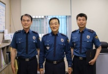 이상주 익산경찰서장, 도난차량 검거 경찰관 표창