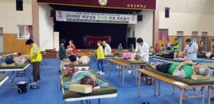 정읍 내장청년회 내장상동 효사랑 무료 의료봉사