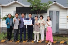 법무보호복지공단 전북지부 박춘열 운영위원장, 이동식 주택 기증