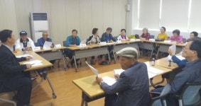 전주시 인후3동 새마을협의회 경로당 회장단 간담
