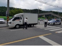 완주경찰서 불법 주·정차 근절 합동 단속