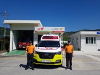 남원소방서 금지119안전센터 수지119지역대 신규 구급차 배치