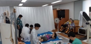김제시 부량면, 원광대 한의학과 한방의료봉사