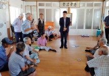 정읍시 송상준 태인면 신임 면장 경로당 방문 현장행정