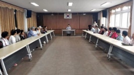 정읍시 북면 노인일자리사업 간담회 실시