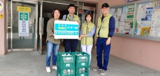 임실읍 한국석유관리 전북본부, 우유나눔행사 추진