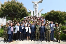 완주군, 월남천 참전 55주년 참전용사 추모