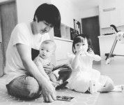 동상이몽2 윤상현♥메이비 남편 윤상현, 아이들과 보내는 평화로운 일상 사진 뭉클