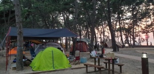 변산반도국립공원 고사포자동차야영장 팸투어 운영