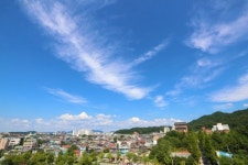 가을 온 듯 푸른하늘 펼쳐진 전주