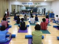 (주)풀무원건강생활 직원 3년째 순창 쉴랜드 힐링프로그램 참여