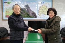 신덕면 생활개선회 이웃돕기성금 기탁