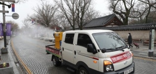 전주보건소 한옥마을 소독차량