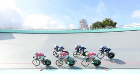 전국학생사이클대회 열린 전주 자전거 경륜장