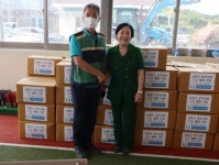 전주병원 영경후원회남원 수해지역에 생활물품 전달