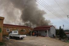 익산 돼지 농가서 불, 5천500만원 피해