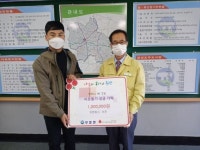 (유)조은, 고창군 무장면에 4번째 100만원 이웃돕기 성금 기탁