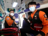 전주덕진소방서 금암구급팀 코로나19가 종식되는 그날까지 시민들과 함께 하겠다