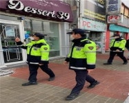 익산경찰서 신동지구대, 명절 대비 경찰관 기동대 합동 예방 활동 강화