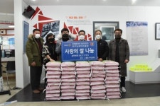 전주남로타리클럽 노송동주민센터에 쌀 전달