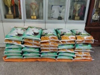 일품장수흑염소 안용군 대표, 양곡 30포 기탁