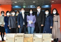 정읍농협, 설명절맞아 애육원 등 사회복지시설에 위문품 전달