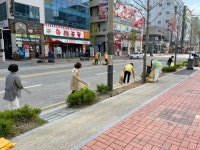 완주 이서면, 혁신도시 봄맞이 거리 대청소