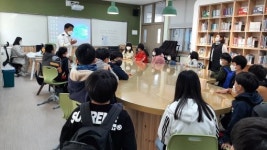 고창경찰서, 부안초교에서 교통안전교육 실시