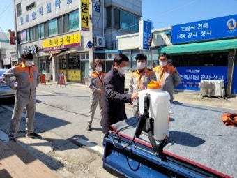완주소방서·완주 의용소방대연합회, 코로나19 사회적 거리두기 홍보 합동 캠페인