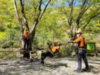 완주소방서, 봄철 산악사고 대비 인명구조훈련
