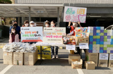 완주군 봉동 제일오투그란데아파트 공동체 캠페인 활동