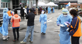 장수지역 코로나 16명 비상…장수시장 폐쇄