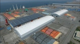 군산항 7부두 대형 임항창고 신축