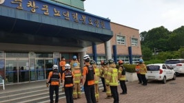 순창소방서 요양시설 화재 발생 대비 피난 훈련 진행