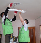 김제시 봉남면 복지기동대, 저소득 14가구에 LED전등 교체 봉사활동