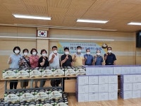 김제시 검산동 지역사회보장협의체 경로당 간식꾸러미 나눔행사