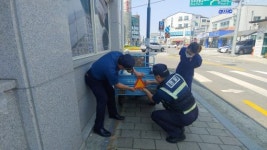 완주 봉동파출소, 교통사고 예방 홍보
