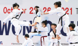 세계태권도엑스포-대한민국태극시범단 경연