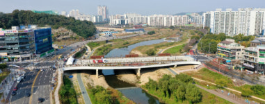 효천지구와 삼천동 잇는 효천교 개통