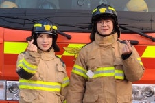 익산소방서 부부소방관 아이에게 자랑스러운 소방관이 되겠습니다