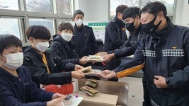 김제소방서, 김제동초등학교 어린이들 감사인사에 소방관들 가슴 뭉클