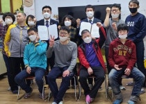 전주시의회 최명철 의원, 채영병 의원, 사회적협동조합 감사장 받아