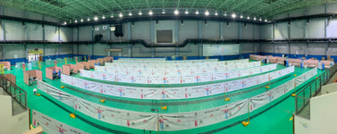 전주 덕진선별진료소, 전주실내배드민턴장 이전